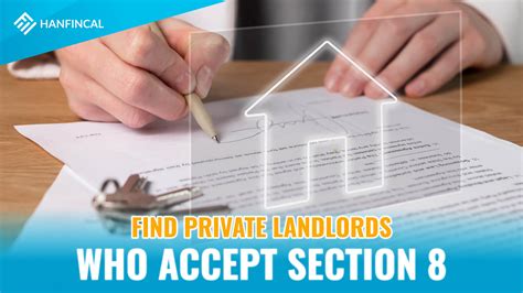 They help tenants get into suitable living accommodations that they could not otherwise afford. . Private landlords that accept section 8 voucher near me